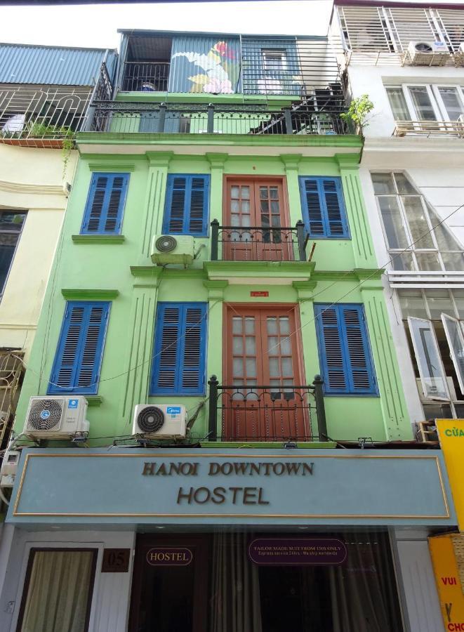 Hanoi Downtown Hostel Exteriör bild